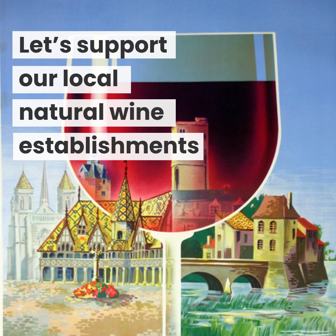Let's support our local natural wine establishments this christmas