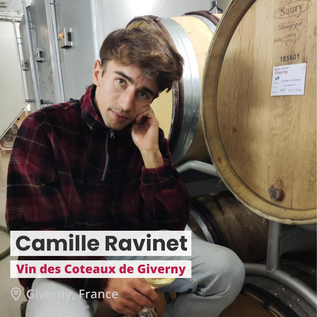 Camille Ravinet - Vin des Coteaux de Giverny Camille Ravinet - Vin des Coteaux de Giverny