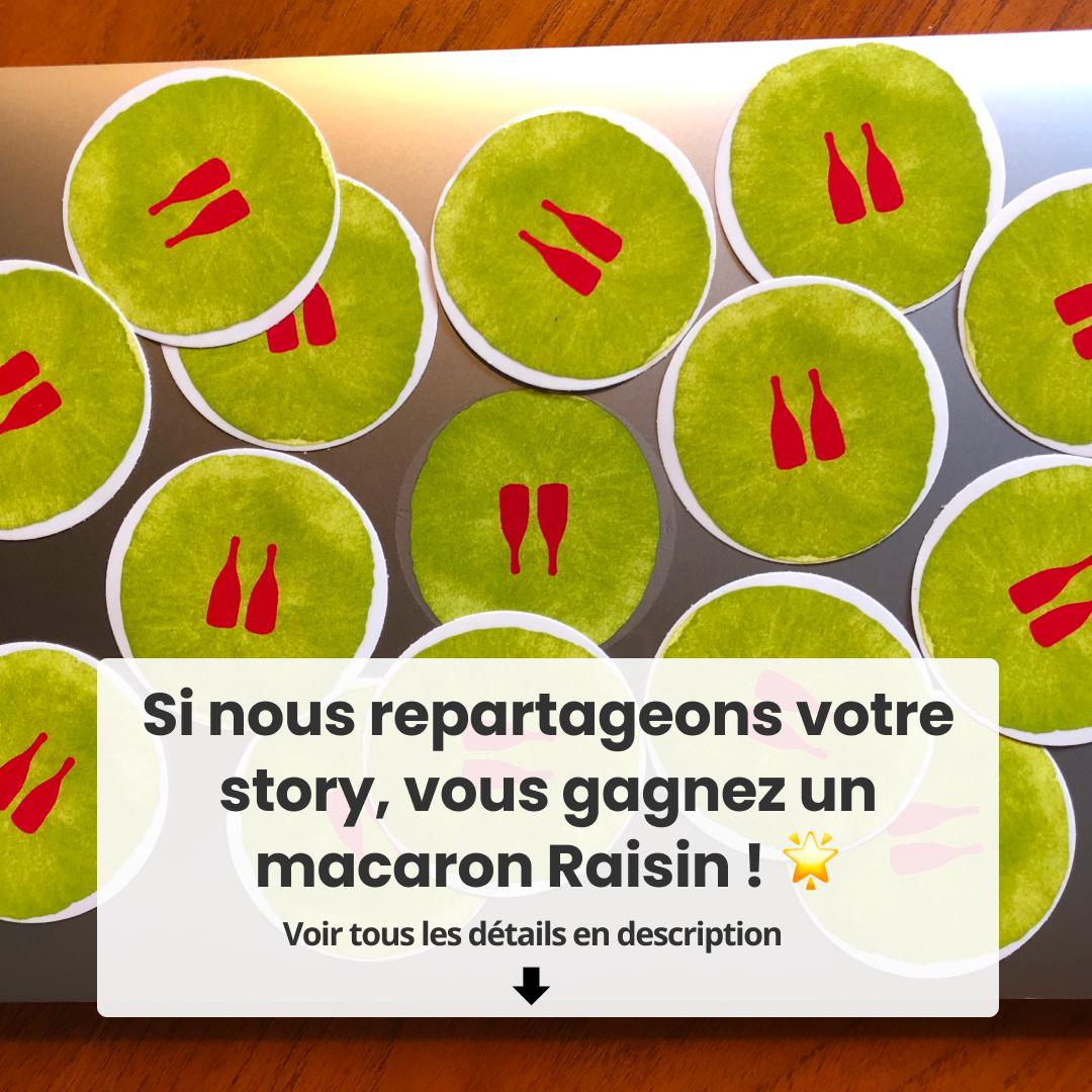 Vinci un adesivo Raisin per laptop!! 🎉
