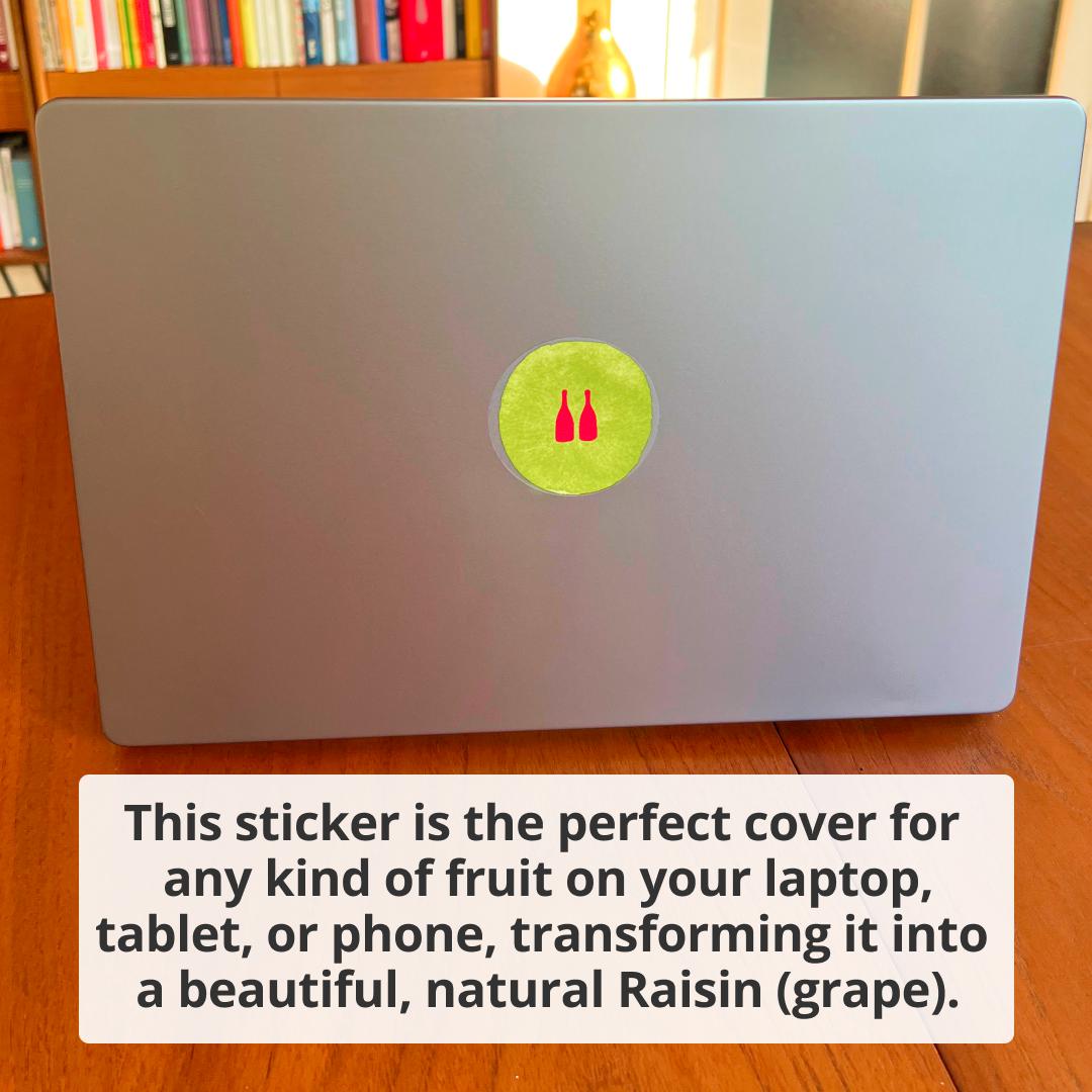 Win a free Raisin laptop sticker!! 🎉