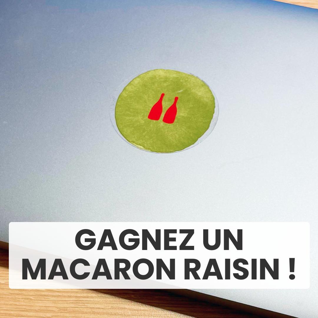 Vinci un adesivo Raisin per laptop!! 🎉