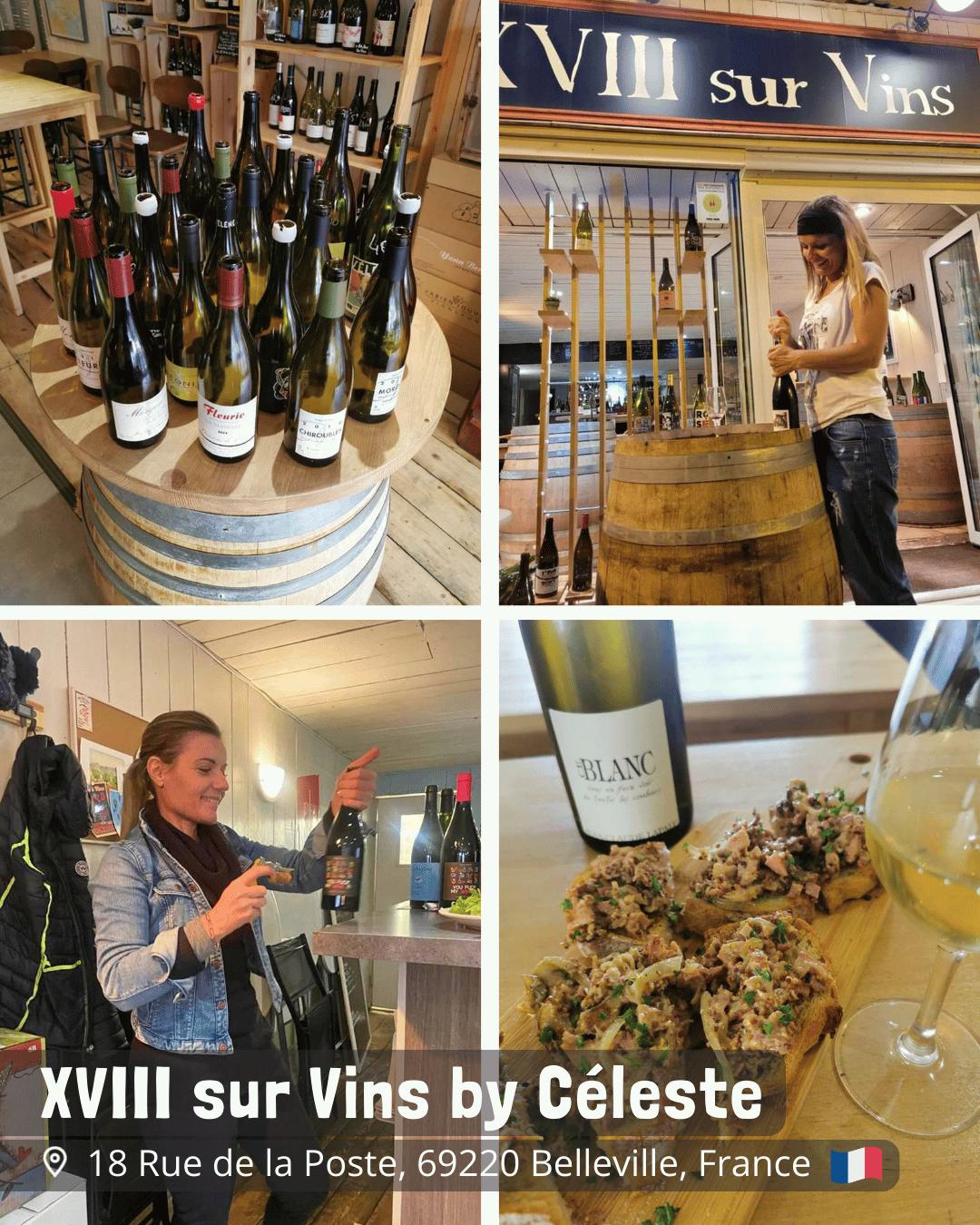 XVIII sur Vins by Céleste