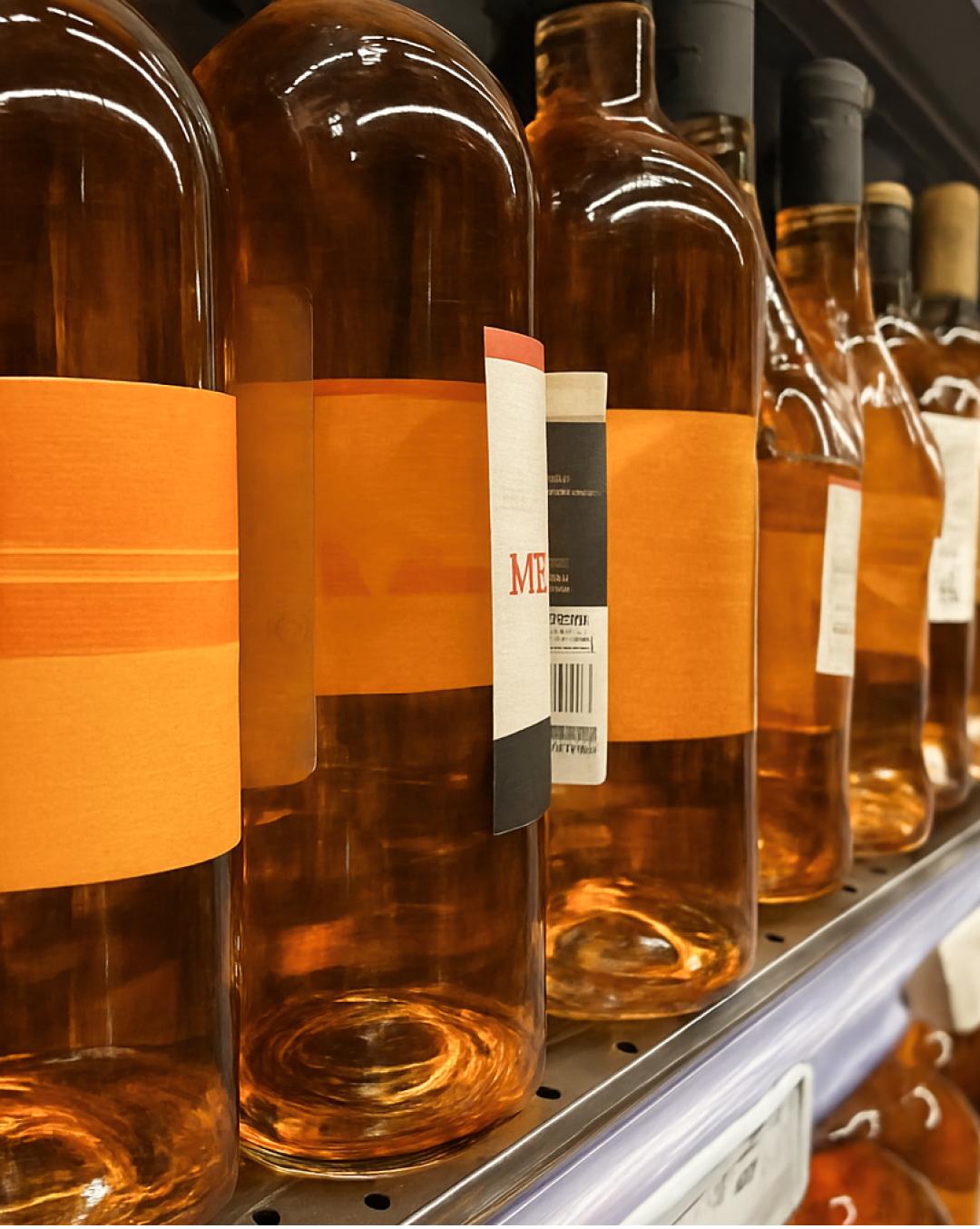 supermarket orange wine