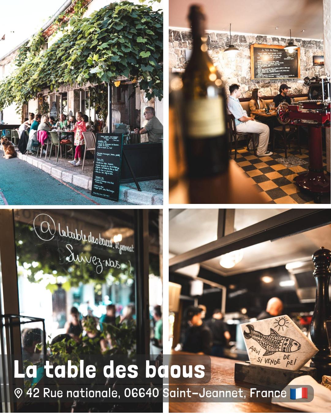 La Table des Baous