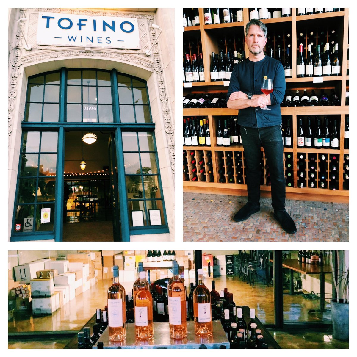 Tofino Wine Bar, Way out West !