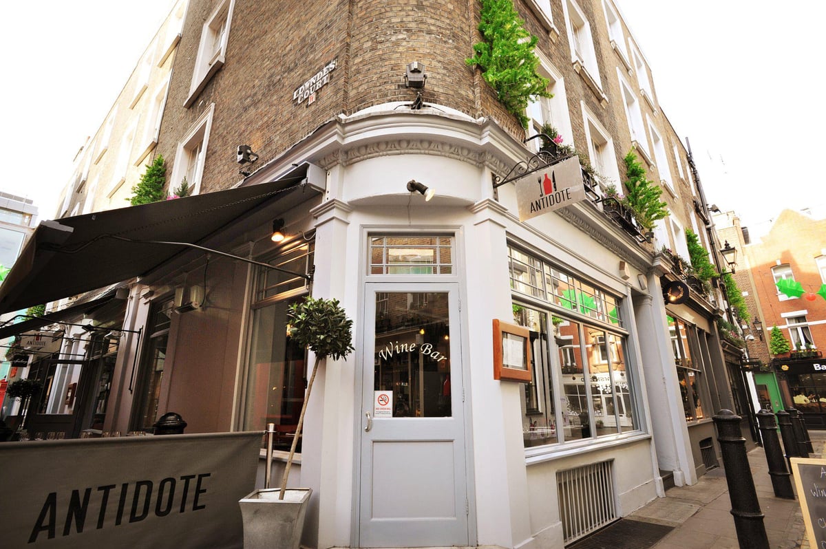 Antidote wine bar, Londra, Inghilterra