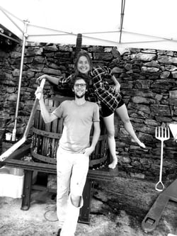 Le vin des Pauzes - Florence Limousin & Damien Aube logo