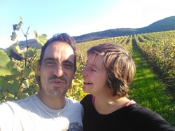 Les Fleurs Jaunes - Marc Sanchez Toha & Clémence Baudoin logo