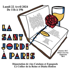 La Sant Jordi à Paris