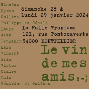 Le Vin de mes amis