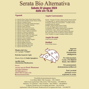 Serata Bio Alternativa 2024