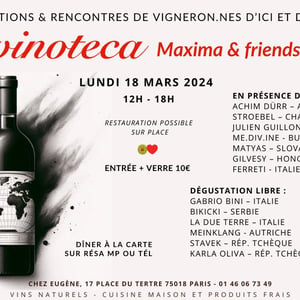 Vinoteca Maxima and friends