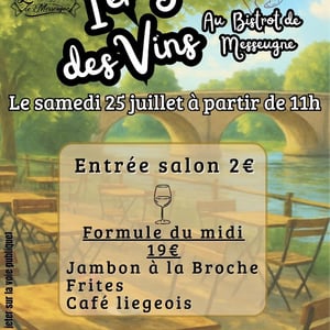 1er salon des vins de Messeugne