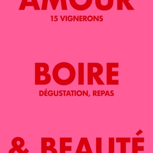 AMOUR BOIRE & BEAUTÉ
