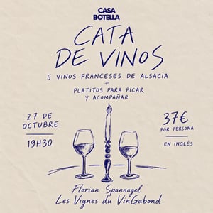 Cata de 5 vinos de Alsacia
