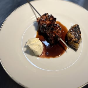 Agneau Bbq, Crème Crue, Topinambours - Jambon Violon - 1352761