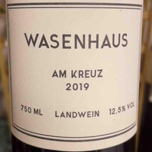 Am Kreuz - Weingut Wasenhaus - Christoph Wolber & Alexander Götze -2019