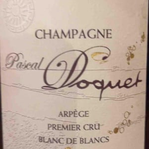 Arpège Premier Cru Blanc de Blancs (Brut Nature) - Champagne Pascal Doquet - laure-et-pascal-doquet
