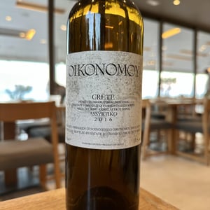 Assyrtiko - Domaine Economou - Yannis & Natassa Economou -2014