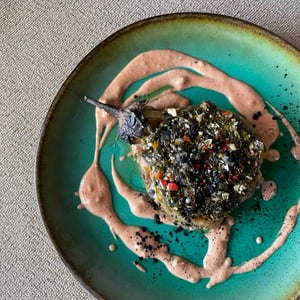 Aubergine, Peanuts, Chimichurri - Fermento Food & Wine - 928696
