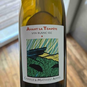 Avant La Tempête - Domaine Mathieu Apffel - Camille & Mathieu Apffel