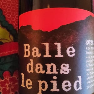 Balle dans le pied Rouge - Domaine Peltier Ravineau - achille-ravineau-arthur-peltier -2024