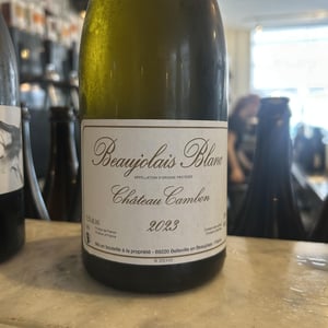 Beaujolais Blanc - Château Cambon - Alexandre Iwasuila, Marie Lapierre & Jean-Claude Chanudet -2022
