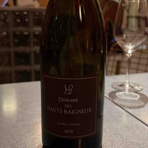 Blanc Chenin - Les Hauts Baigneux - Nicolas Grosbois & Philippe Mesnier