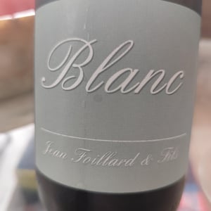 Blanc - Jean Foillard - Jean Foillard -2023