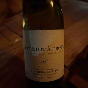Bourgogne Aligoté - Domaine Alexandra Couvreur - alexandra-couvreur-deschamps