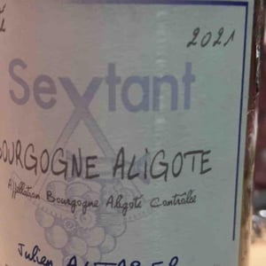 Bourgogne Aligoté - Sextant - Julien Altaber & Carole Schwab