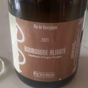 Bourgogne Aligoté - Domaine Petit-Roy - Seiichi Saito 