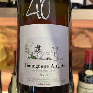 Bourgogne Aligoté - "Bréau" - Vini Viti Vinci - Nicolas Vauthier "Kikro" 