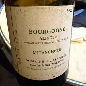 Bourgogne Aligoté " En Gerlieus " - Domaine de Cassiopée - Talloulah et Hugo Mathurin 