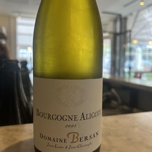 Bourgogne Aligoté - Domaine Bersan - Jean-Louis & Jean-Christophe Bersan 