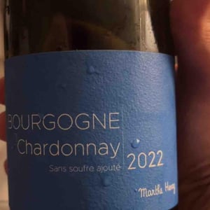 Bourgogne chardonnay sans soufre ajouté - Maison Marthe henry - marthe-henry -2022