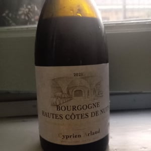 Bourgogne hautes cotes de nuits - Cyprien arlaud - cyprien-arlaud -2021