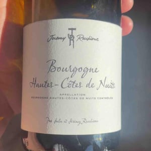 Bourgogne Hautes Côtes De Nuits Rouge - Jérémy Recchione - Jérémy Recchione -2021