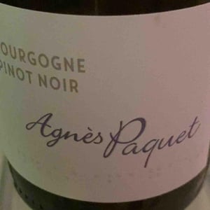 Bourgogne Pinot Noir - Agnès Paquet - Agnès Paquet 