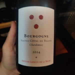 Bourgogne - Antoine Lepetit de la bigne - Antoine Lepetit de la bigne -2022