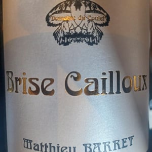 Brise Cailloux (Blanc) - Domaine du Coulet - matthieu-barret