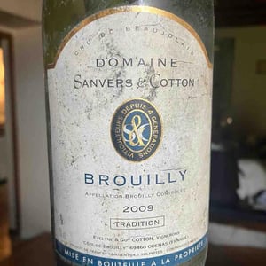 Brouilly Tradition - Domaine Sanvers & Cotton - evelyne-et-guy-cotton -2009