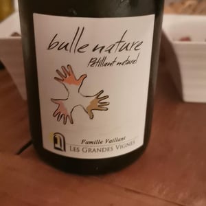 Les Grandes Vignes - Laurence, Dominique & Jean-François Vaillant - Bulle Nature Pet Nat blanc