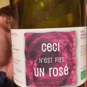 Ceci N'Est Pas Un Rosé - Les Sablonnettes - christine-joel-menard
