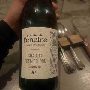 Chablis Premier Cru Vau de Vey - Domaine de l’Enclos - romain-damien-bouchard -2020