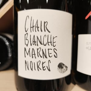 Chair blanche marnes noires (label since 2020) - La Bancale - Bastien Baillet & Céline Schuers 