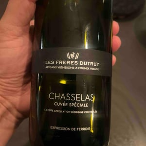 Chasselas Cuvée Spéciale - Les Frères Dutruy - dutruy -2025