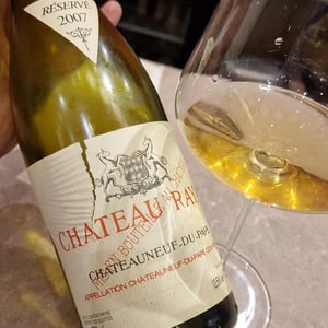 "Château Rayas" - Châteauneuf-du-Pape - Blanc - Château Rayas - Château des Tours - Château de Fonsalette - emmanuel-reynaud