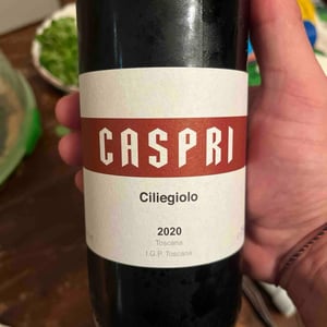 Ciliegiolo - Fattoria di Caspri - Bertrand Habsiger 