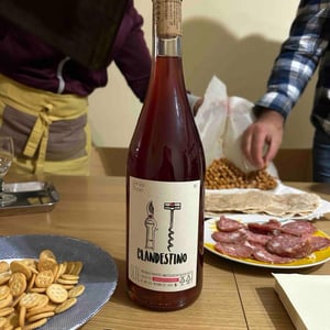 Clandestino Rosato - Sete - Vini Naturali - Emiliano Giorgi, Arcangelo Galuppi, Martina D’Alessio -2022